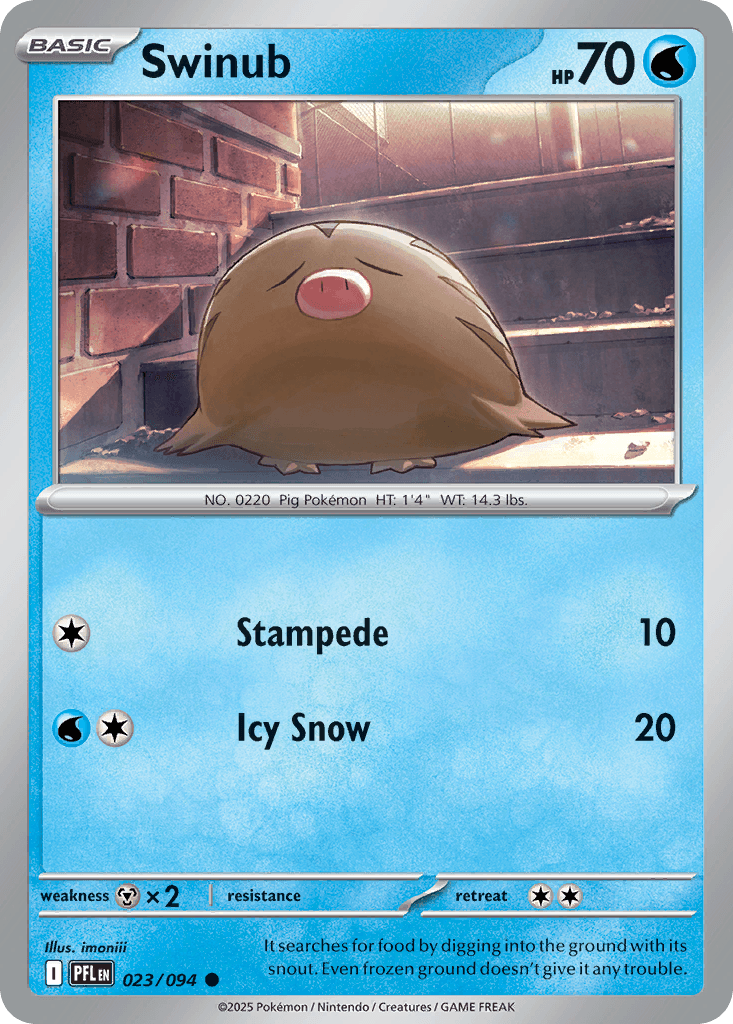 Swinub — Water type