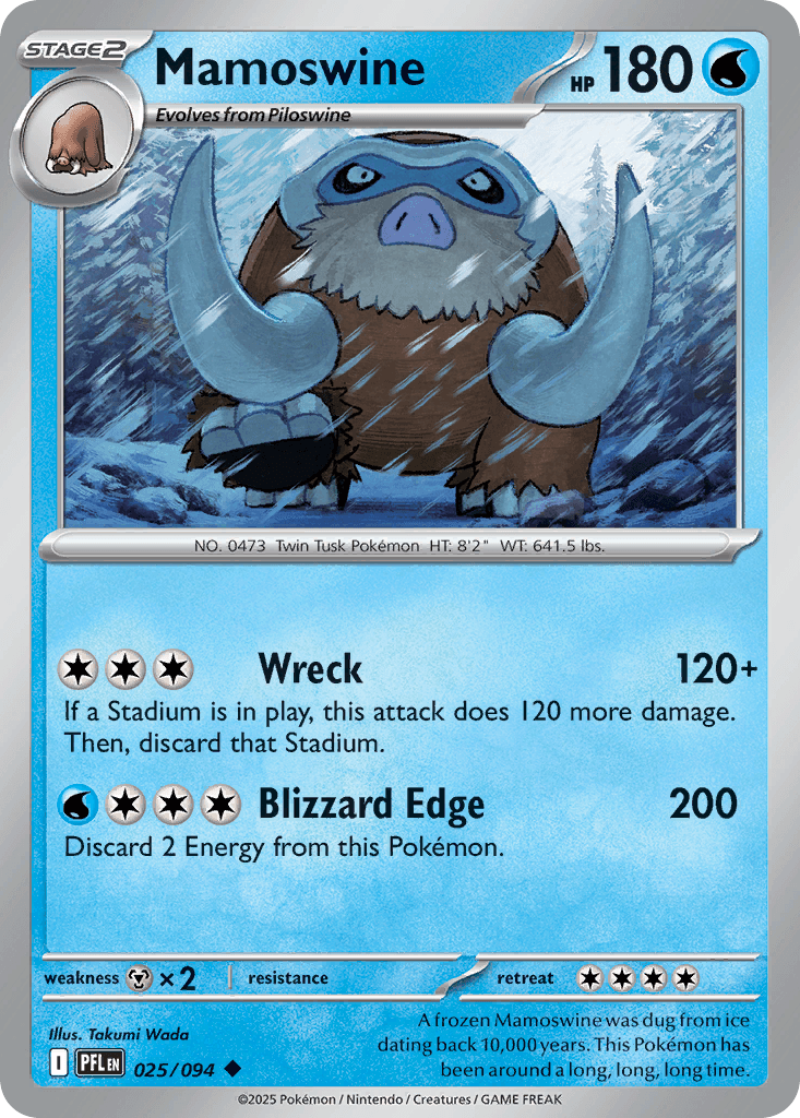 Mamoswine — Water type