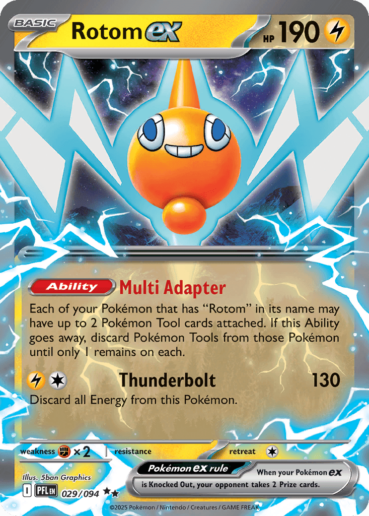 Rotom ex — Lightning type