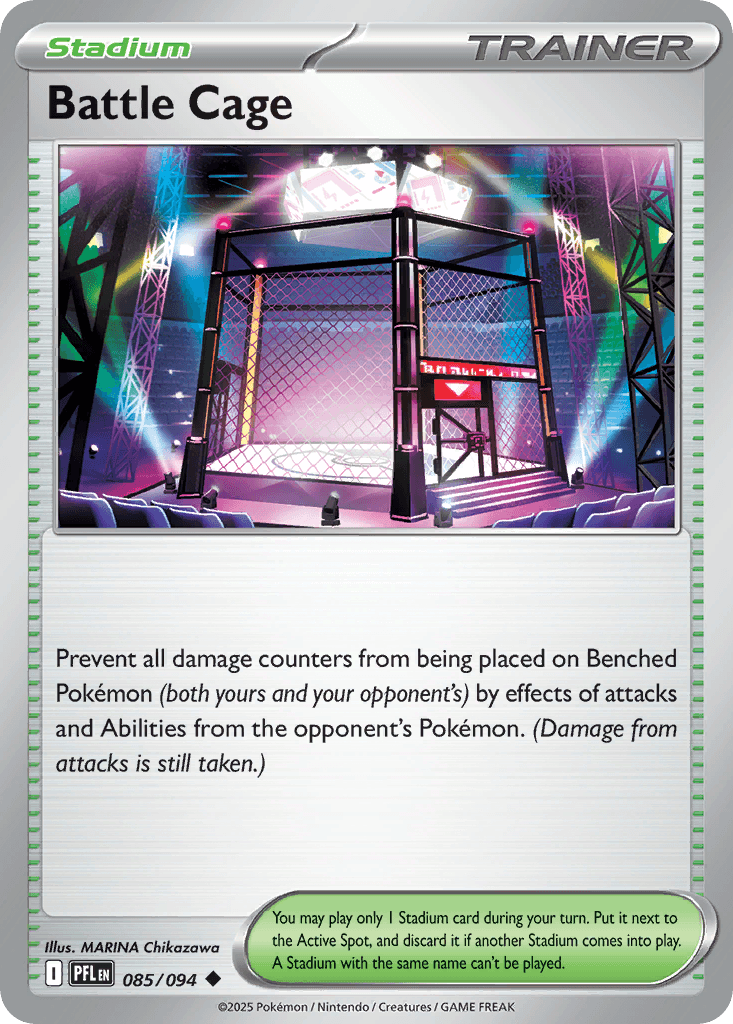 Battle Cage Pokémon card
