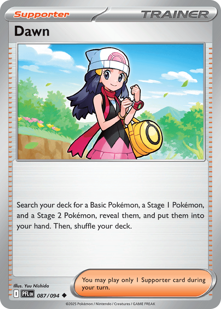 Dawn Pokémon card