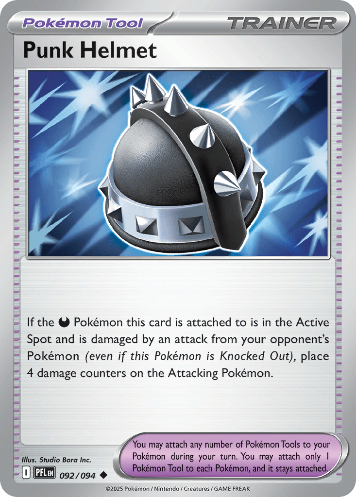 Punk Helmet Pokémon card