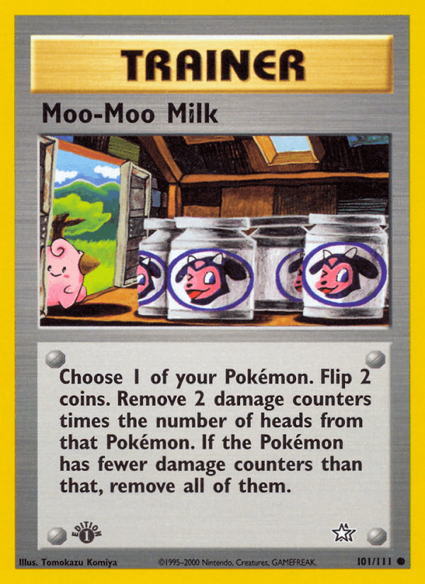 Moo-Moo Milk Pokémon card