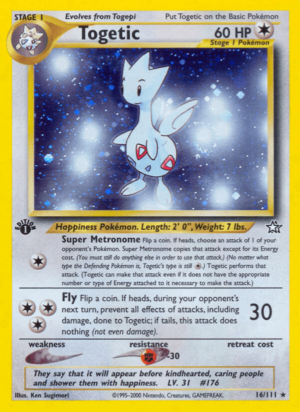 Togetic Pokémon card