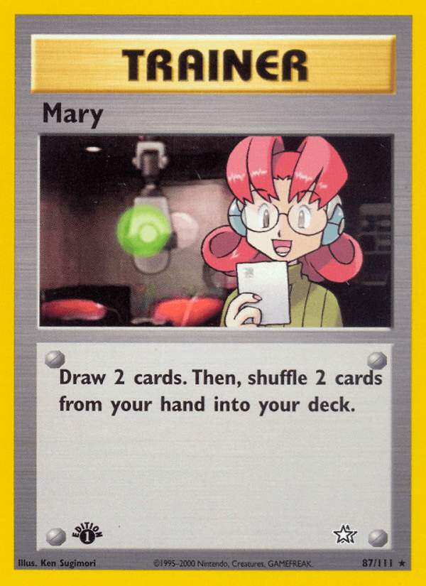 Mary Pokémon card