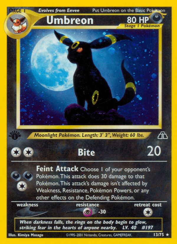 Umbreon from Neo Discovery