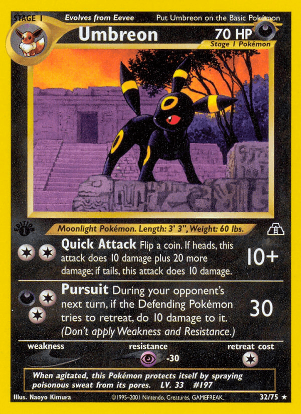 Umbreon from Neo Discovery
