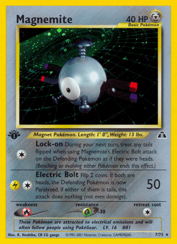 Magnemite Pokémon card