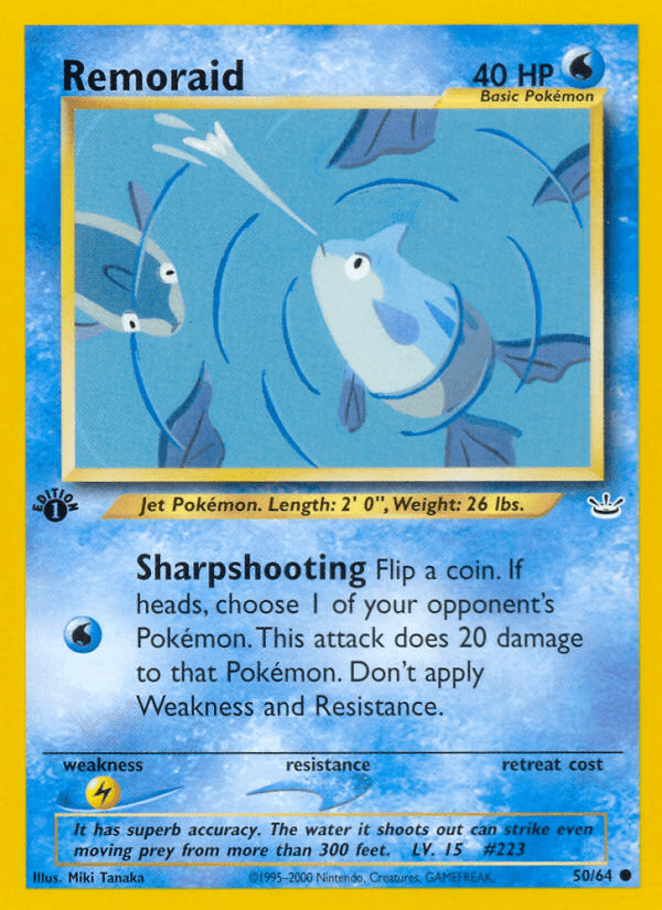 Remoraid Pokémon card