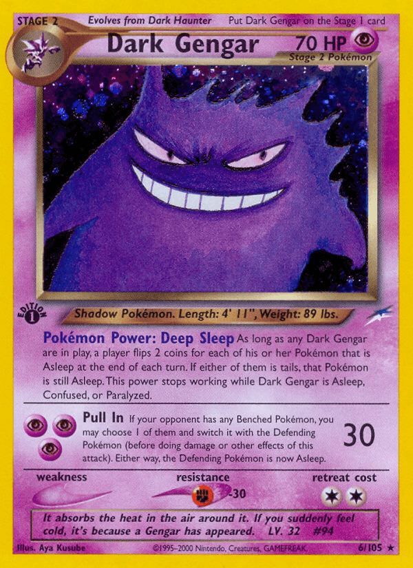 Dark Gengar — Gen 1