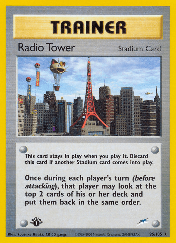 Radio Tower Pokémon card