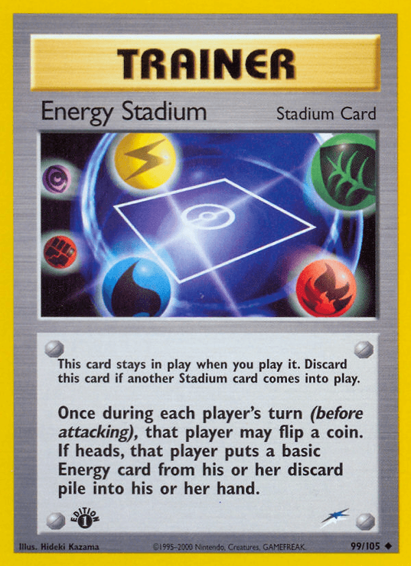 Energy Stadium Pokémon card