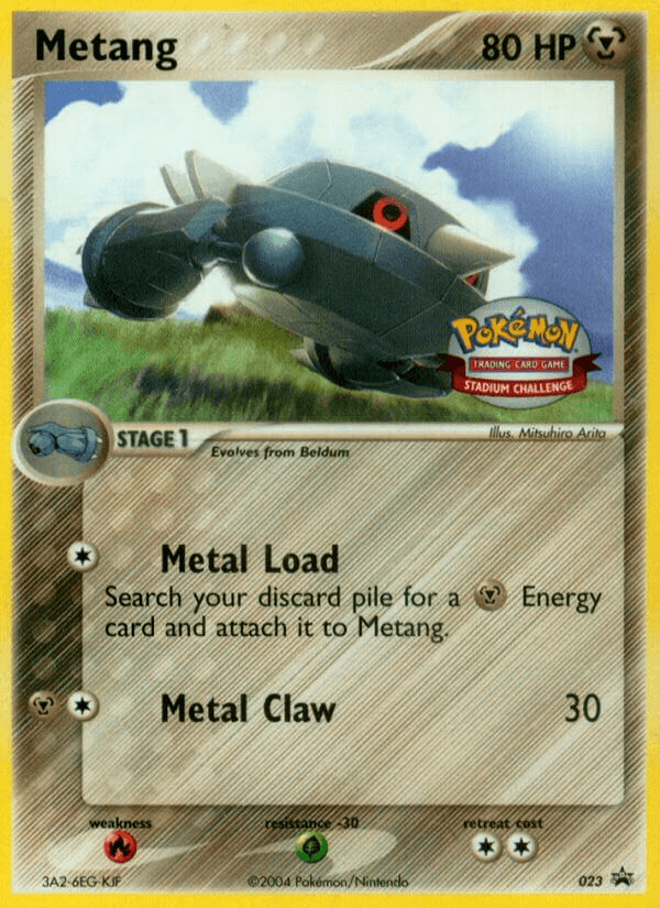 Metang Pokémon card