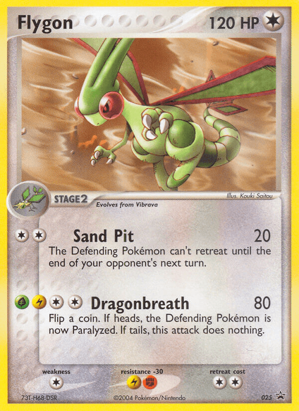 Flygon Pokémon card