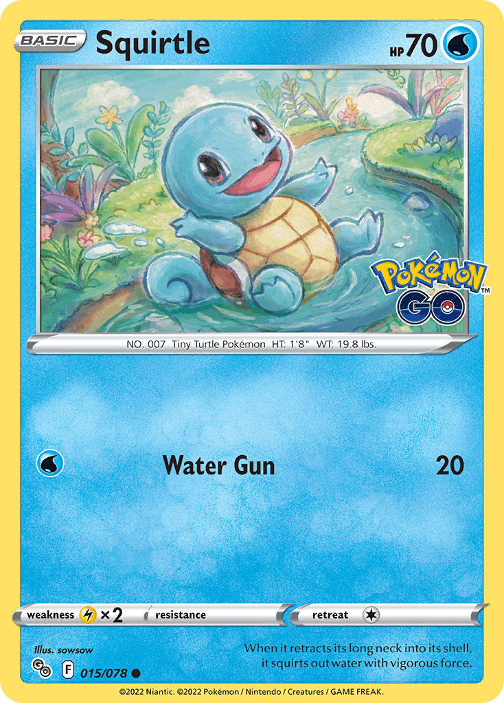 Squirtle illustrated by sowsow