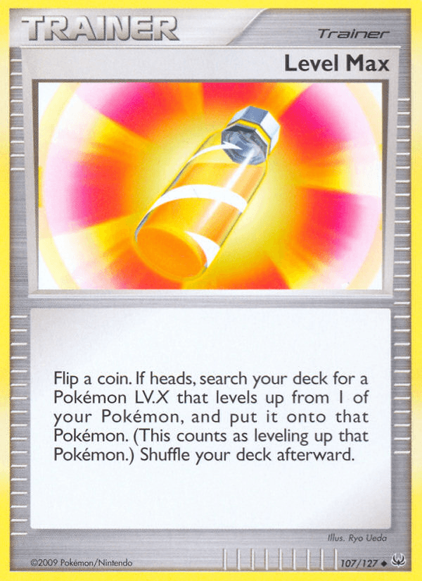 Level Max Pokémon card