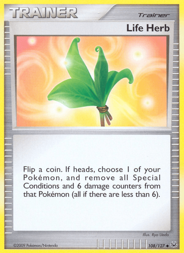 Life Herb Pokémon card