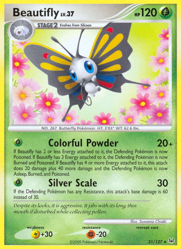 Beautifly Pokémon card