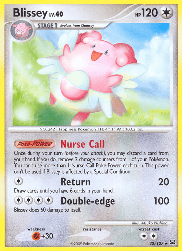 Blissey Pokémon card