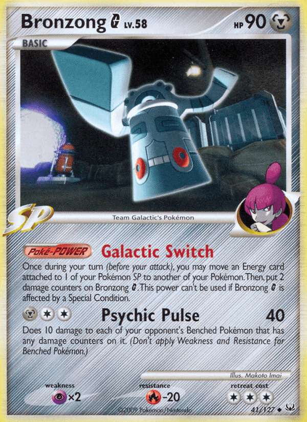 Bronzong G Pokémon card