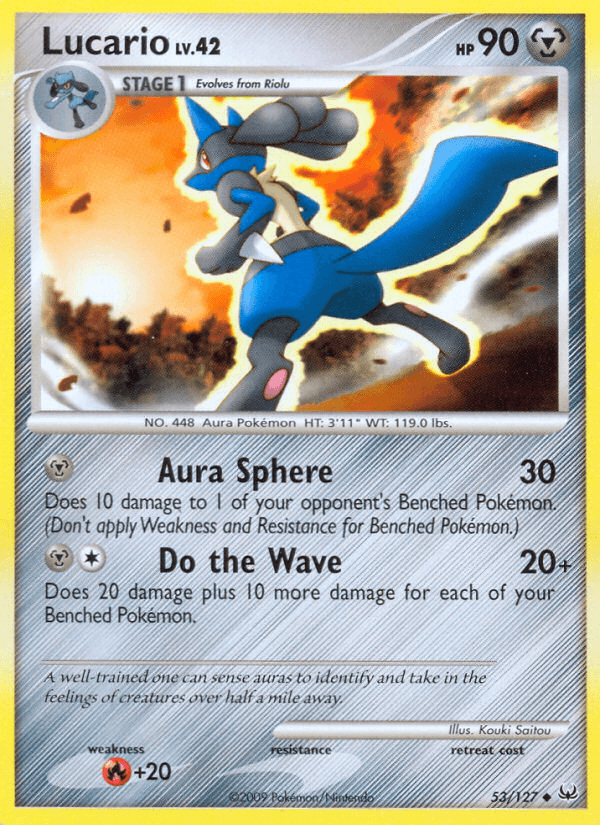 Lucario from Platinum
