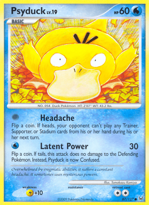 Psyduck Pokémon card
