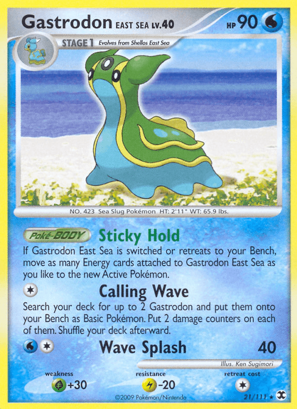 Gastrodon East Sea Pokémon card