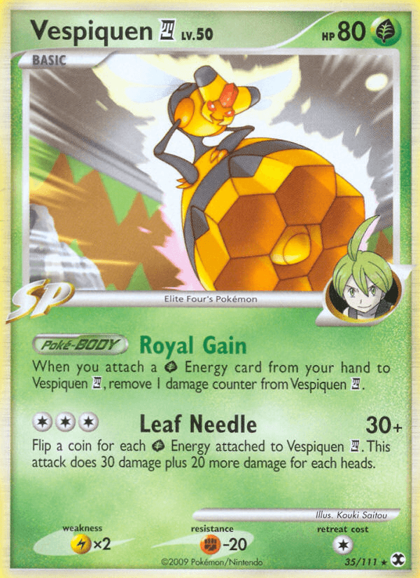 Vespiquen E4 Pokémon card