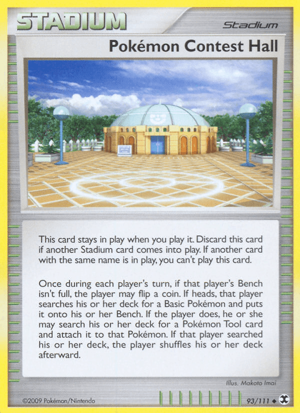 Pokémon Contest Hall Pokémon card