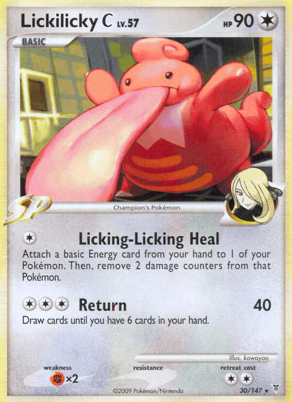Lickilicky C Pokémon card