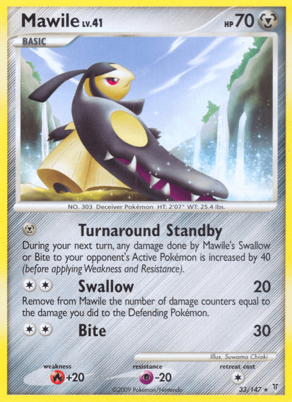 Mawile Pokémon card