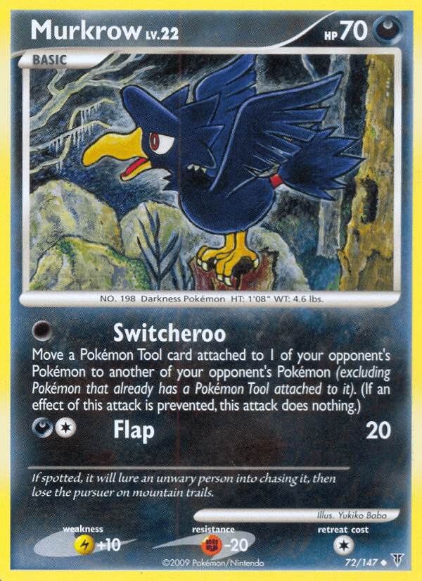 Murkrow Pokémon card