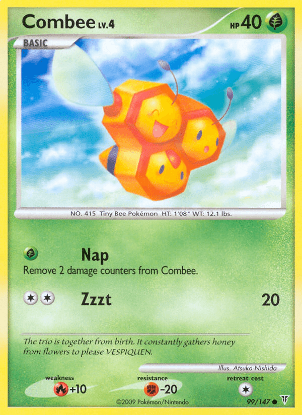 Combee Pokémon card