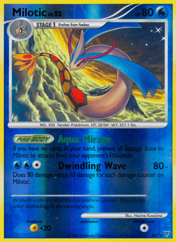 Milotic Pokémon card