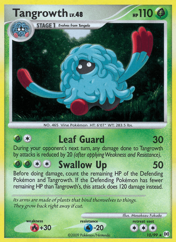 Tangrowth Pokémon card