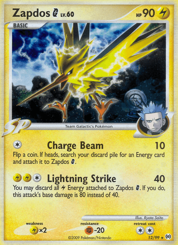 Zapdos G Pokémon card