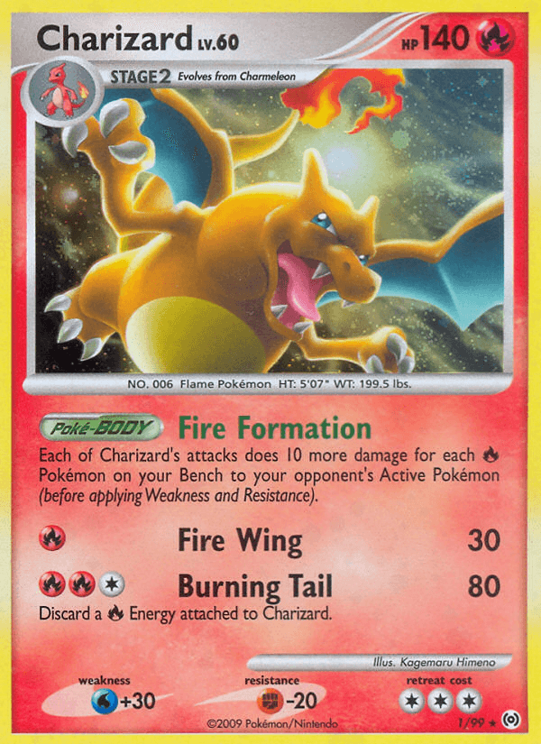 Charizard Pokémon card