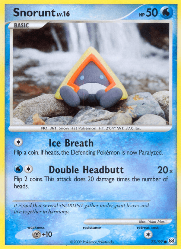 Snorunt Pokémon card