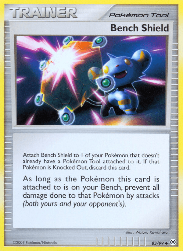 Bench Shield Pokémon card