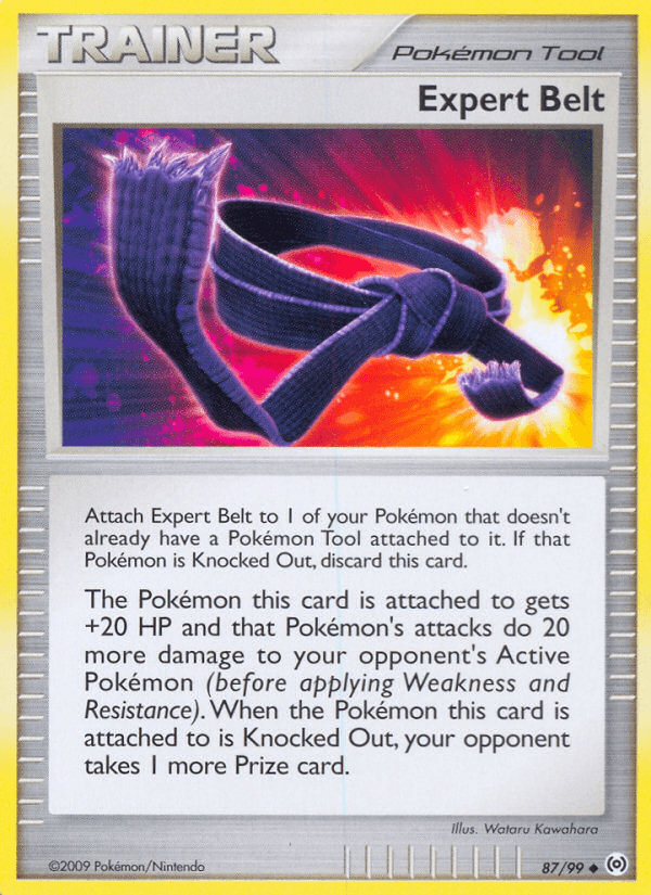 Expert Belt Pokémon card