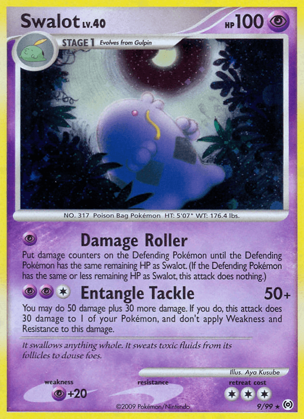 Swalot Pokémon card