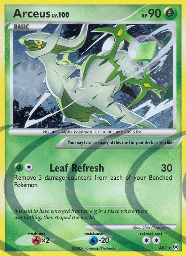 Arceus Pokémon card