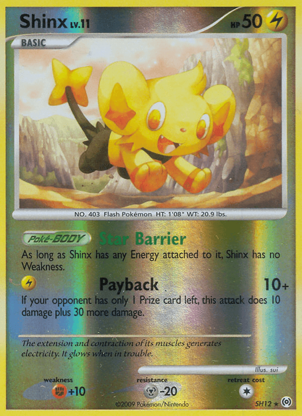 Shinx Pokémon card