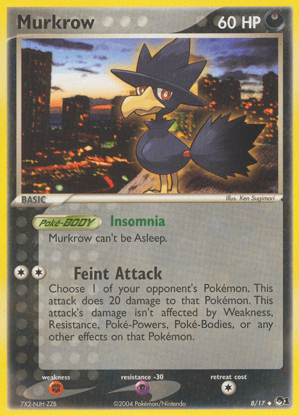 Murkrow Pokémon card