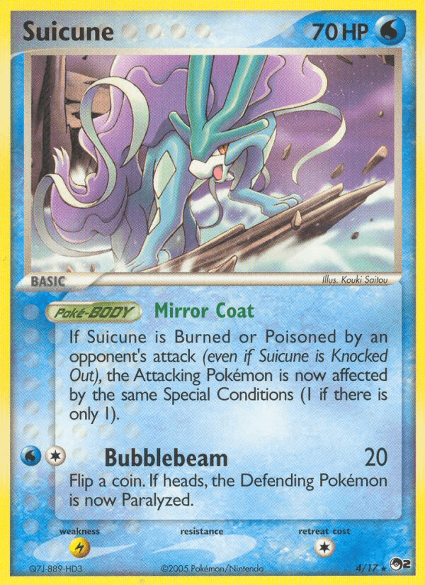 Suicune from POP Series 2