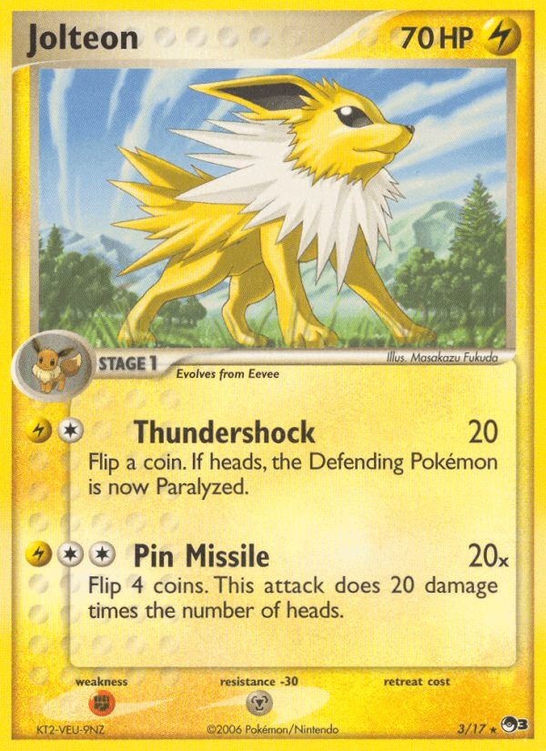 Jolteon from POP Series 3