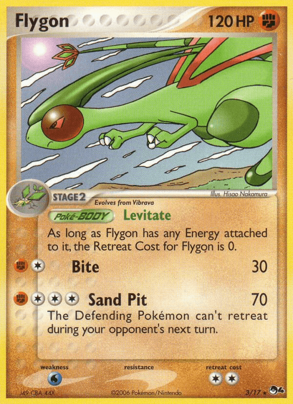 Flygon Pokémon card
