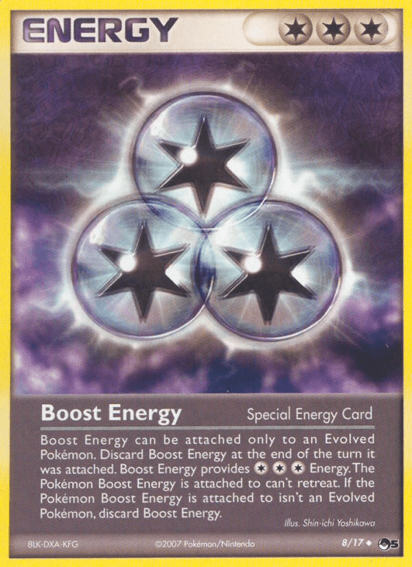 Boost Energy Pokémon card