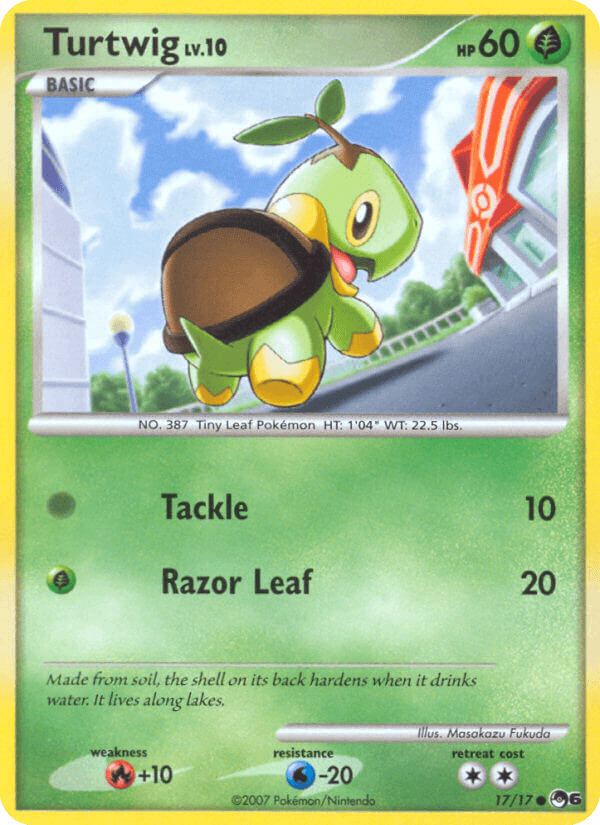 Turtwig Pokémon card