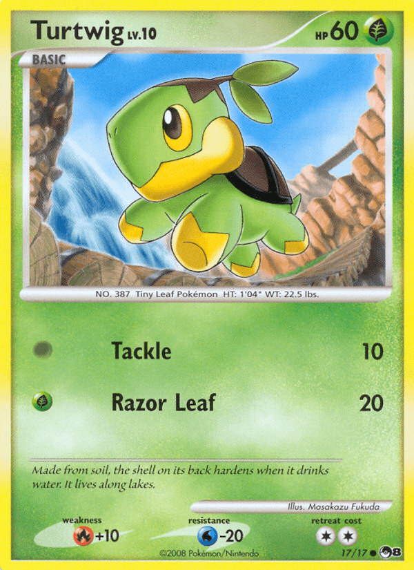Turtwig Pokémon card